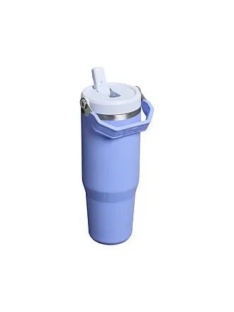 STANLEY | Bouteille isotherme - Bouteille thermos Classic FLIP STRAW 2.0 0,8l Noir | hellblau